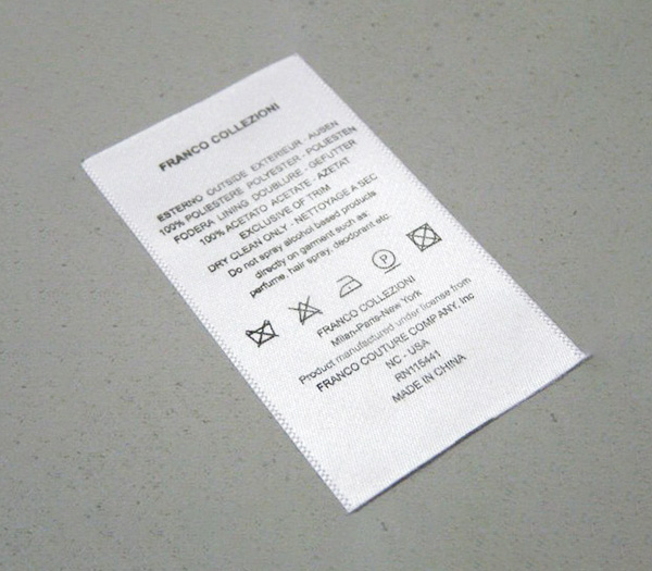 Printed lable